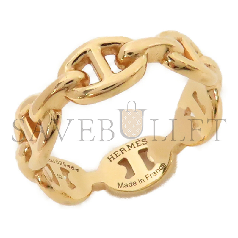 H**mes chaine d ancre ring